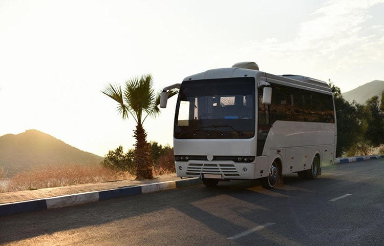 Hoteltransfers mit einem Bus auf Kreta